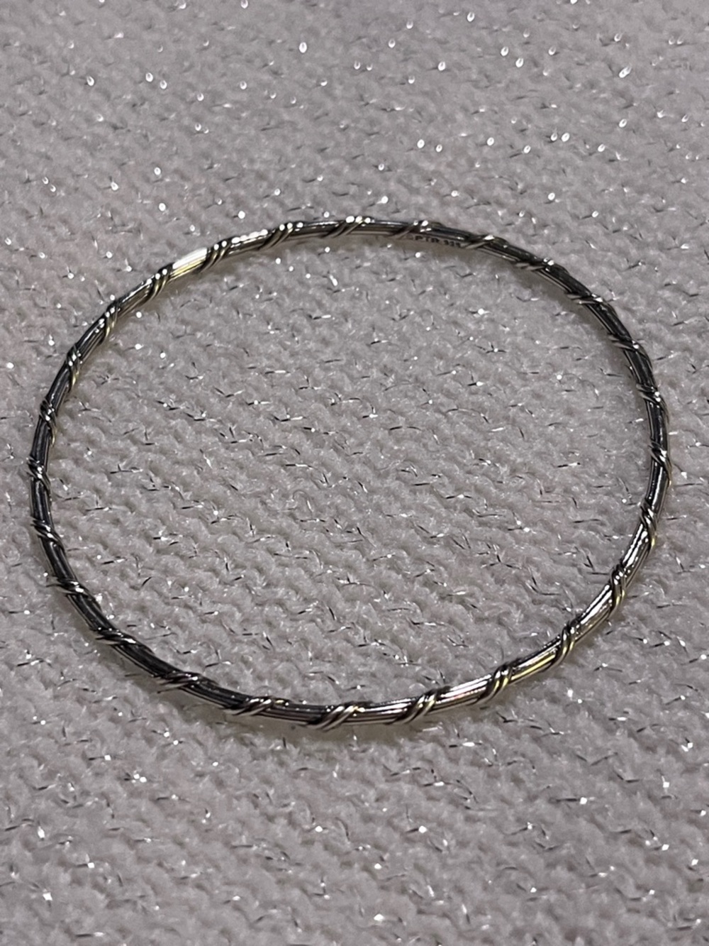 Peter Thomas Roth Sterling Silver Twisted Bangle Bracelet